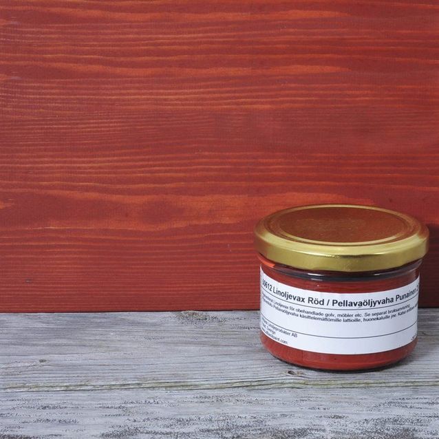 Pellavaöljyvaha Allbäck punainen 1 l