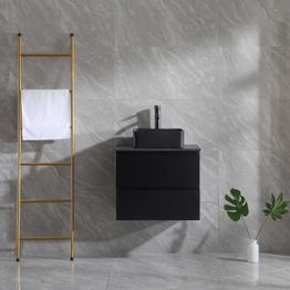 Allaskaappi altaalla Bathlife Extas 600-1000 mm musta