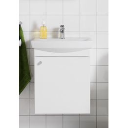 Allaskaappi Hafa Life 500 valkoinen ovi