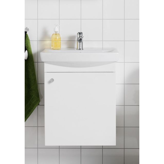 Allaskaappi Hafa Life 500 valkoinen ovi