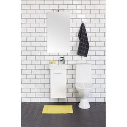 Allaskaappi IDO Glow 400 vetimellä valkoinen