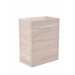 Allaskaappi Interia Wiesbaden 400x210mm vaalea tammi