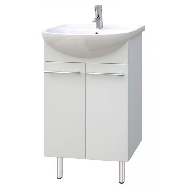 Allaskaappi Otsoson ja allas Romeo 50 valkoinen