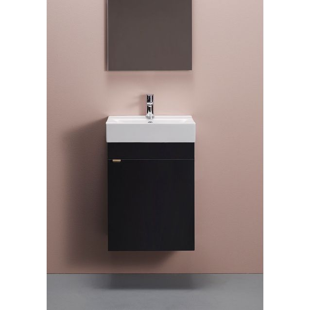 Allaskaappi pesualtaalla Hafa Go musta eri kokoja