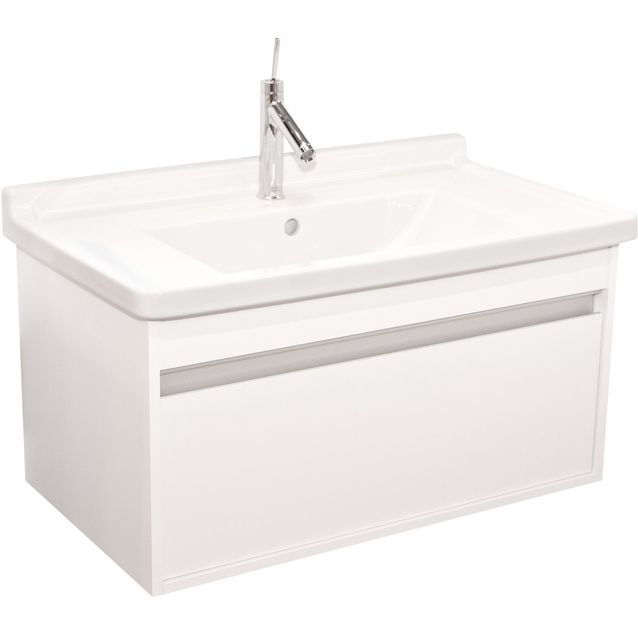 Allaskaappi Duravit Ketho 800x410x465 mm mattavalkoinen 