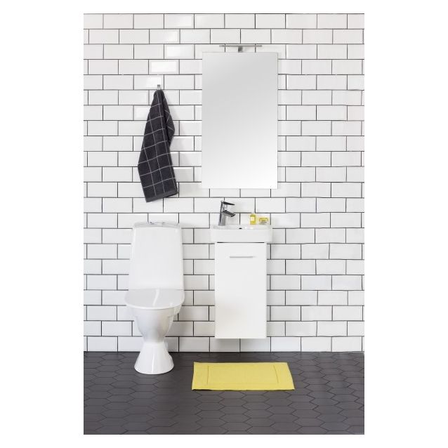 Allaskaappi pesualtaalla iDO Glow 400 vasen valkoinen