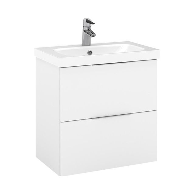 Allaskaappi pesualtaalla Temal Stella 62,5x40 cm 2 ltk valkoinen