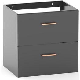 Allaskaappi Polaria Noval 600 harmaa