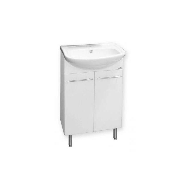 Allaskaappi Harma 500 480x289x830 mm pesualtaalla valkoinen