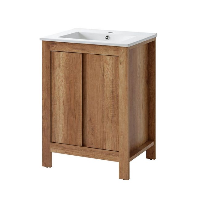 Allaskaappi Interia Classic Oak, 60, 60 x 82 x 46 cm, tammi