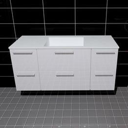 Allaskaappi ja pesuallas Easy Bath Tango 120 TEN6