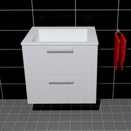 Allaskaappi ja pesuallas Easy Bath Tango 60 TEN2