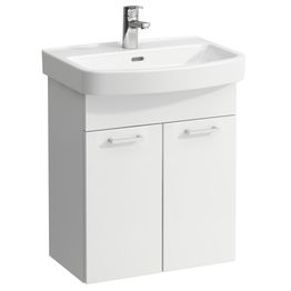 Allaskaappi Laufen Kompas 56 pesualtaalla valkoinen