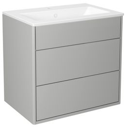 Allaskaappipaketti Gustavsberg Graphic 600mm harmaa