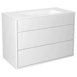 Allaskaappipaketti Gustavsberg Graphic 800mm valkoinen