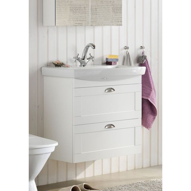 Allaskaluste pesualtaalla Hafa Life valkoinen kehys eri kokoja