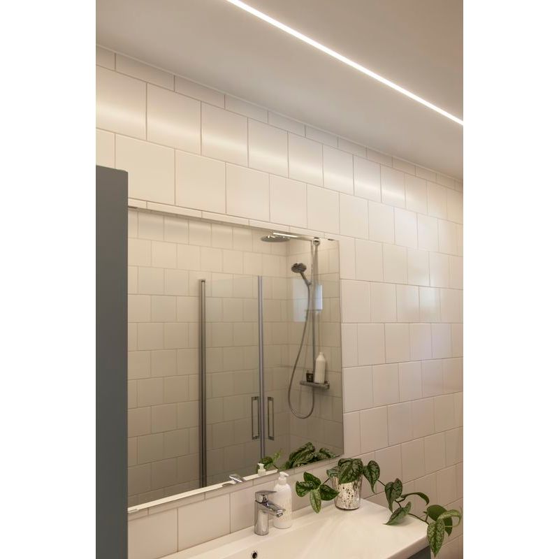 Alumiiniprofiili LED-nauha Hide-a-lite Art High 2m valkoinen lisäkuva 2