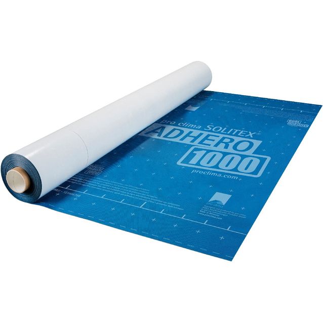 Aluskate sääsuoja Solitex Adhero 1000 liimattava sääsuojakangas 1,5x30m 45m2