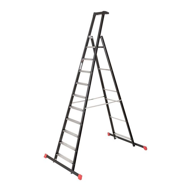 Ammattitasotikas Tikli ATJ 2009, 10-askelmaa, tasokorkeus 248cm