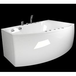 Poreamme Westerbergs Ocean 160L Executive 2.0 akryyli valkoinen vasen