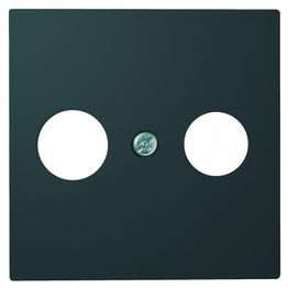 Antennikeskiölevy ELKO Plus TV/R KL musta