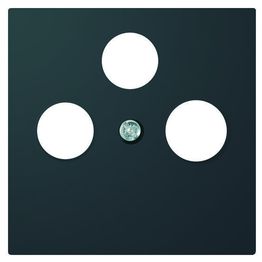 Antennikeskiölevy ELKO Plus TV/R/SAT KL musta