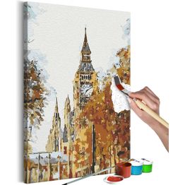 DIY-taulu Artgeist Autumn in London, 60x40cm, monivärinen