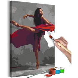 DIY-taulu Artgeist Beautiful Dancer, 60x40cm, harmaa