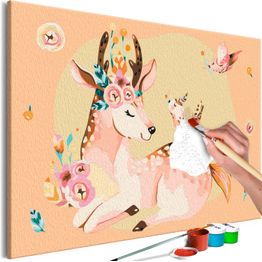 DIY-taulu Artgeist Doe, 40x60cm, beige