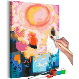 DIY-taulu Artgeist Dreamlike Sunset, 60x40cm, sininen