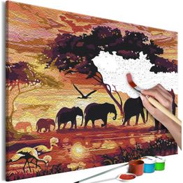 DIY-taulu Artgeist Family Walk, 40x60cm, monivärinen
