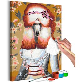 DIY-taulu Artgeist Ginger Dog, 60x40cm, monivärinen