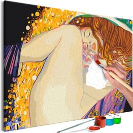 DIY-taulu Artgeist Gustav Klimt: Danae, 40x60cm, monivärinen