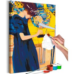DIY-taulu Artgeist Gustav Klimt: Music, 60x40cm, sininen