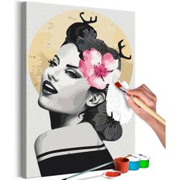 DIY-taulu Artgeist Happy Pin Up, 60x40cm, monivärinen