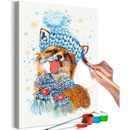 DIY-taulu Artgeist Impish Fox, 60x40cm, monivärinen