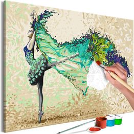 DIY-taulu Artgeist Madame Butterfly, 40x60cm, beige