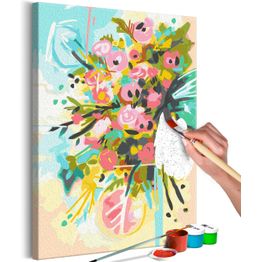 DIY-taulu Artgeist Morning Flowers, 60x40cm, monivärinen
