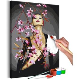 DIY-taulu Artgeist Mystery in Black, 60x40cm, ruskea