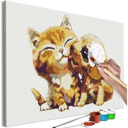 DIY-taulu Artgeist Non-Obvious Love, 40x60cm, monivärinen