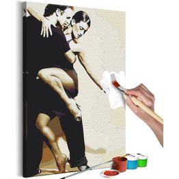DIY-taulu Artgeist Sensual Couple, 60x40cm, beige