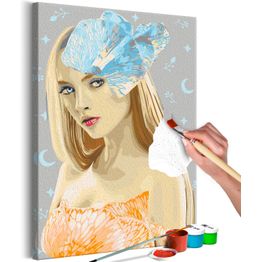 DIY-taulu Artgeist Silver Beauty, 60x40cm, monivärinen