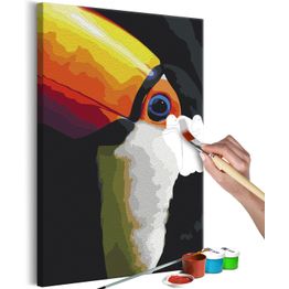 DIY-taulu Artgeist Toucan, 60x40cm, monivärinen