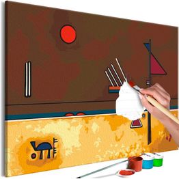 DIY-taulu Artgeist Vasily Kandinsky: Brownish, 40x60cm, ruskea