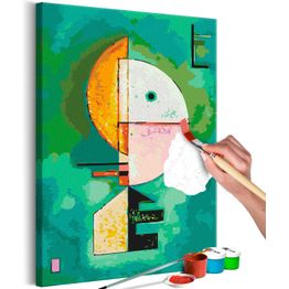 DIY-taulu Artgeist Vasily Kandinsky: Upward, 60x40cm, vihreä