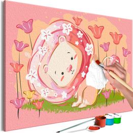 DIY-taulu Artgeist Young Lion, 40x60cm, monivärinen