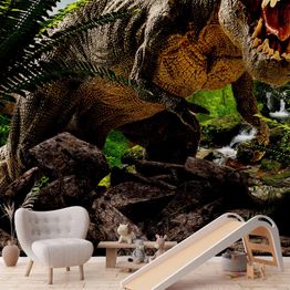 Kuvatapetti Artgeist Angry Tyrannosaur, eri vaihtoehtoja