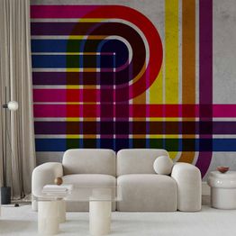 Kuvatapetti Artgeist Technicolor, eri vaihtoehtoja