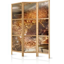 Japanilainen sermi Artgeist Dandelions' World I, 172x135cm, ruskea
