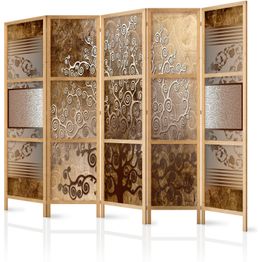 Japanilainen sermi Artgeist Golden Flourishes II, 172x225cm, vihreä